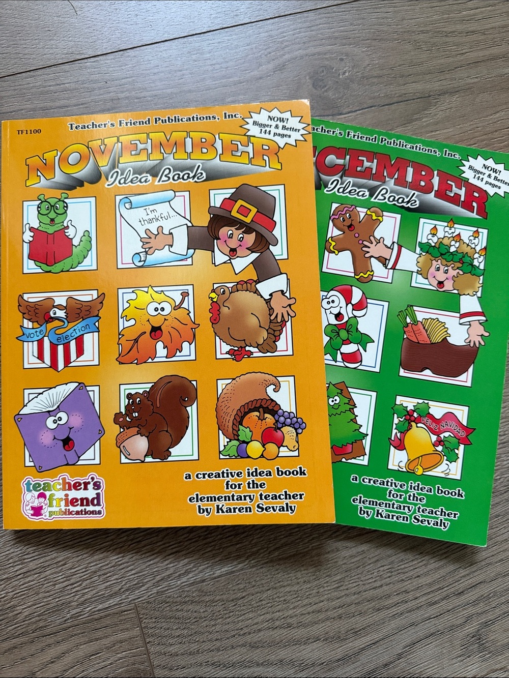 November and December Idea Books by Teacher's Friend